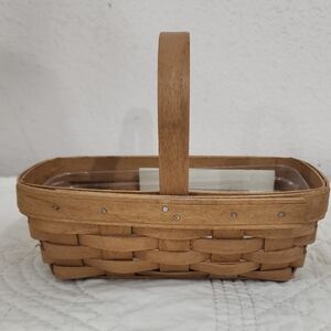 Longaberger Thank You Basket With Protector